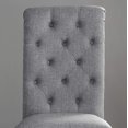 thumbnail image 3 of Upholstered Dining Chairs Set of 2, High Seat Back Dining Chair with Solid Wood Legs, 3 of 5