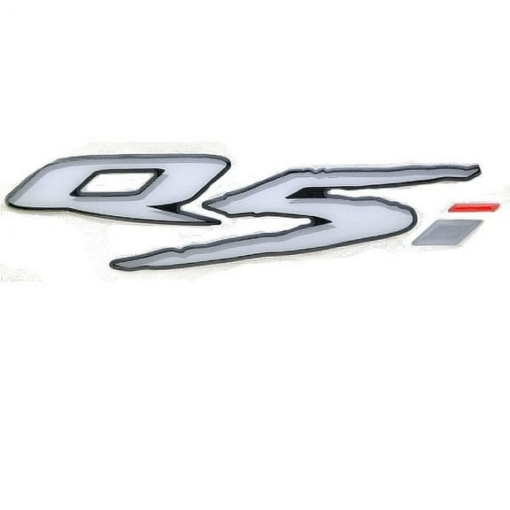 Tracker Boat Raised Decal Sticker 166003 | Tahoe Q5i Black Red Silver