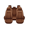 thumbnail image 1 of Funda Asientos Universal De Lujoso Cuero Para Carro Vehículo Lab.G Café, 1 of 5