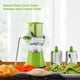thumbnail image 1 of Cortador Manual Ecomeon de Verduras Rallador Tambor Rotativo Acero Inoxidable Verde, 1 of 6