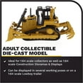 thumbnail image 3 of Diecast Masters 1:64 Caterpillar D6R XL Bulldozer, Play & Collect Series Cat Trucks & Construction Equipment | 1:64 Scale Model Diecast Collectible Model 85691, 3 of 9