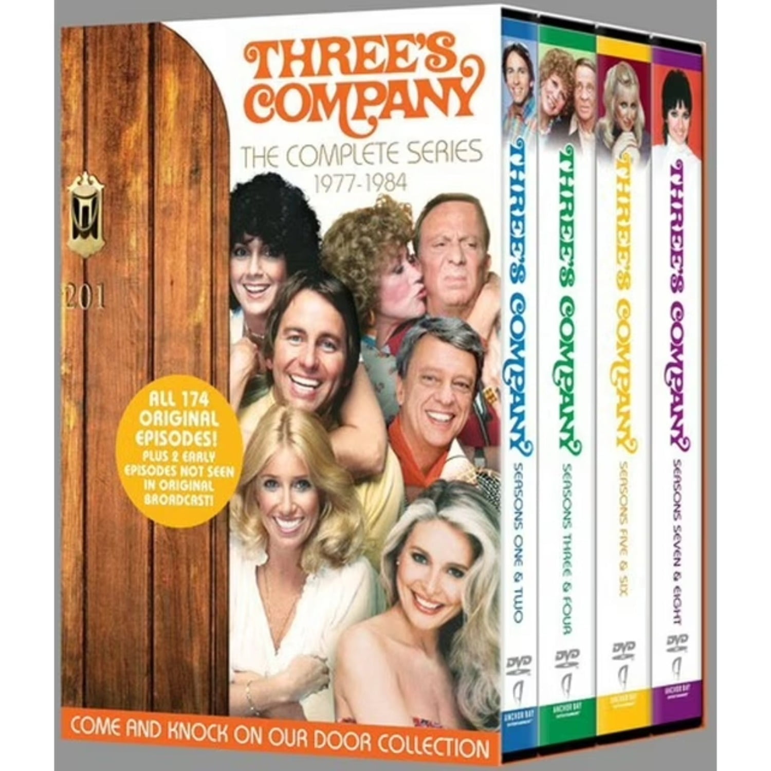 Three's Company: Groundbreaking Comedy, Complete Series DVD Set
