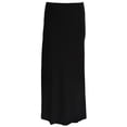 thumbnail image 1 of Matty M Long Jersey Maxi Skirt (Black, Small), 1 of 1