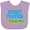 Lavender, variant on Inktastic Rugby Player in Training Boys or Girls Baby Bib