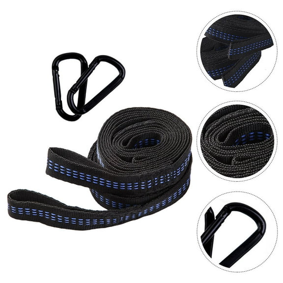Worgeous Hammock Strap with Fixed Buckle for Outdoor Camping Hammock Supplies Made of Polyester