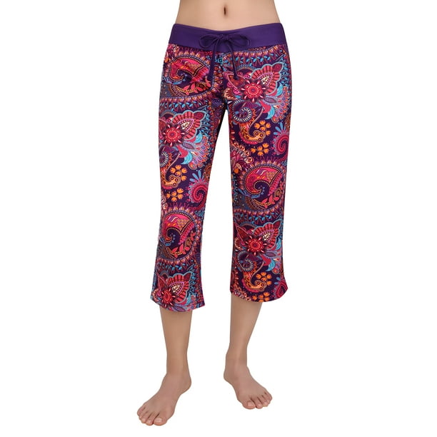 capri pajama pants with pockets