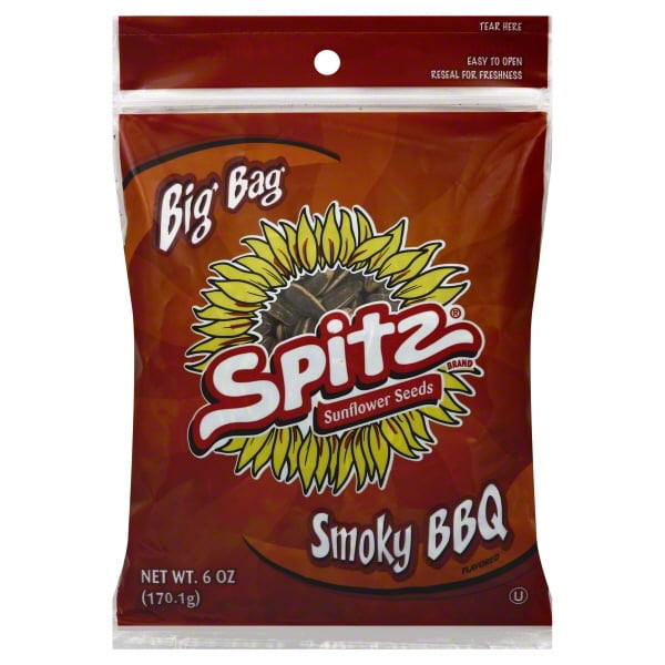 Spitz Smoky BBQ Sunflower Seeds, 6 oz