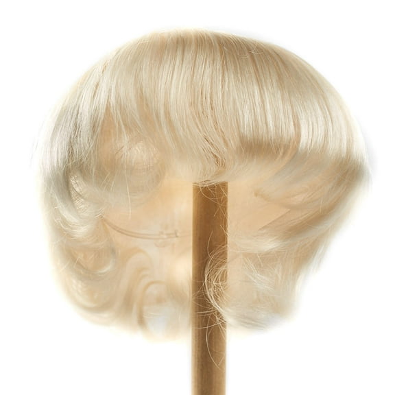 Monique Synthetic Mohair Bleach Blonde Beri Sleepy Doll Wig