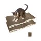 thumbnail image 1 of Tabla de rascar para gatos TIMHAKA, rascador corrugado para interiores, 1 of 7