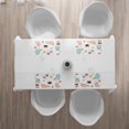 thumbnail image 3 of Unicorn Party Placemats Set of 4 Nursery Style Colorful Doodle Animals with Birthday Cake and Balloons Pattern, Washable Fabric Place Mats for Dining Room Kitchen Table Decor,Multicolor, by Ambesonne, 3 of 4
