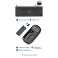 thumbnail image 3 of Keyboard Mouse Combo 2.4G Wireless Keyboard Mouse Set Office Keyboard Mouse Set Slim Design Plug and Play for PC Laptop Black, 3 of 8