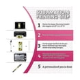 thumbnail image 3 of Sublimation Pen Blank with Shrink Wrap Heat Transfer Pen Sublimation Ballpoint Pen DIY Office Schoo, 3 of 5