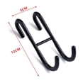 thumbnail image 4 of s para puerta de de acero inoxidable s sobre la puerta para baño Puerta de de vidrio sin marco Toallero de servicio pesado  negro Yotijar  Ganchos para puertas de ducha, 4 of 10