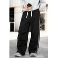 thumbnail image 5 of GINGTTO Mens Baggy Sweatpants Wide Leg Track Pants Open Bottom Loose Fit, 5 of 8