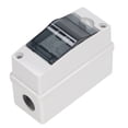 thumbnail image 1 of Interruptor De Desconexión Solar Fotovoltaico, 2P 40A PA66 Carcasa Fácil Instalación AC 90-400V DC 12-400V Disyuntor En Miniatura De Alta Seguridad Cubierta Transparente IP65, 1 of 8