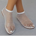 thumbnail image 2 of Wedge Sandals for Women Summer Bohemian Rhinestone Beaded Platform Sandals Breathable Cutout Open Toe Elastic Band Dress Sandals Comfy Slingback T Strap Mid Heeled Beach Sandals Shoes for Women Girls, 2 of 4
