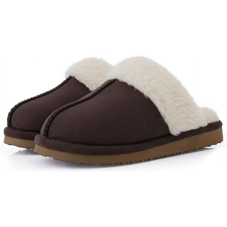 

Women s Fuzzy Memory Foam Slippers Fluffy Winter House Shoes Indoor and Outdoor