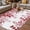 Red, variant on Blue Green Eucalyptus Leaves Outdoor Rug for Patio/Deck/Porch, Non-Slip Large Area Rug 4 x 6 Ft, Spring Summer Botanical Indoor Outdoor Rugs Washable Area Rugs, Reversible Camping Rug Carpet Runner
