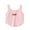 Pink, variant on WBQ Girl's Knit Crew Neck Cropped Tank Top Sleeveless Summer Tops
