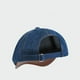 thumbnail image 2 of Gorra plana de mezclilla con ala de cuero para hombre, 2 of 2