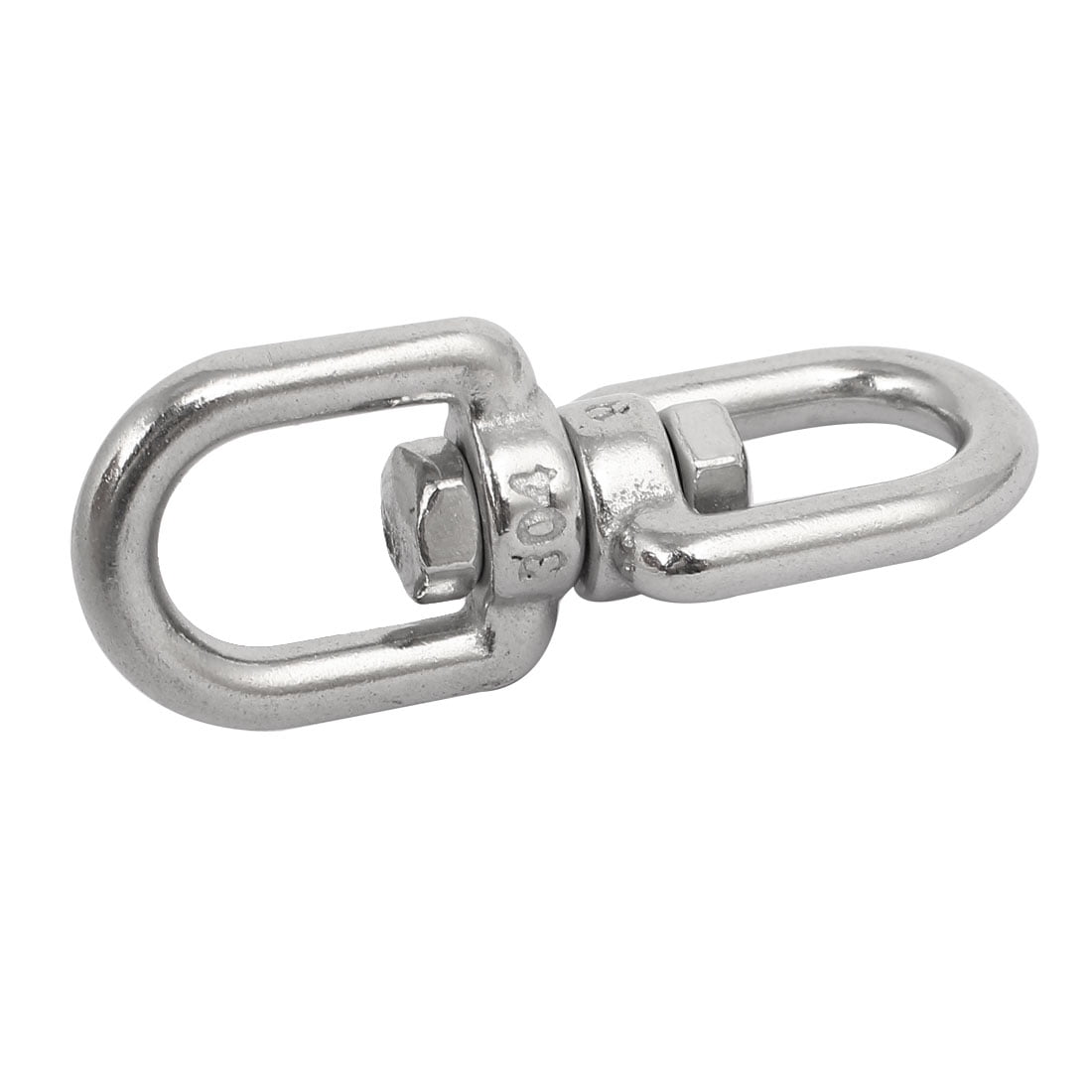 M6 304 Stainless Steel Eye to eye Swivel Eye Hook Shackle Connector