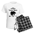 thumbnail image 4 of CafePress - Nana Bear Grandma Gift Pajamas - Women's Short Sleeve Print T-Shirt and Pants Light Cotton Pajama Set, 4 of 7