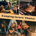 thumbnail image 4 of AILITOR - Sandwichera de Campfire de hierro fundido, paquete de 4 unidades, para camping, cocina de pastel de montaña, 4 of 5