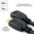 thumbnail image 4 of QualGear 3' High-Speed HDMI 2.0 Cable with Ethernet, 4 of 5