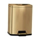 thumbnail image 2 of Bote de Basura con Paso Bote de Basura 9L Bote de Basura de Acero Inoxidable de Moda Bote de Basura Bote de Basura de Cocina para baño en casa Sala de Dorado champagne, 2 of 9