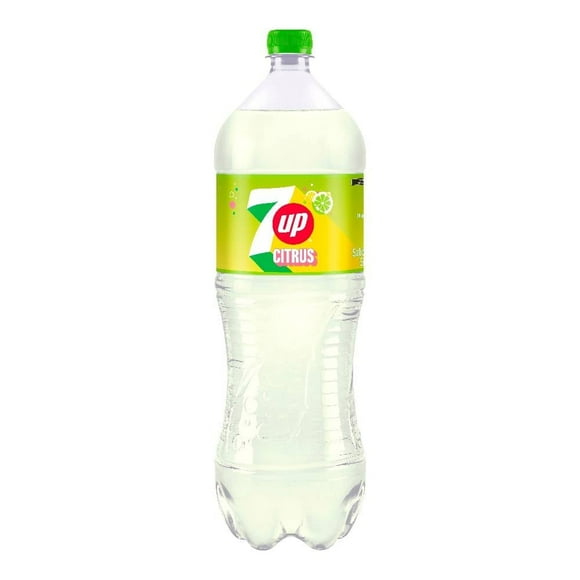Refresco 7UP citrus sabor lima limón sin calorías 2 l