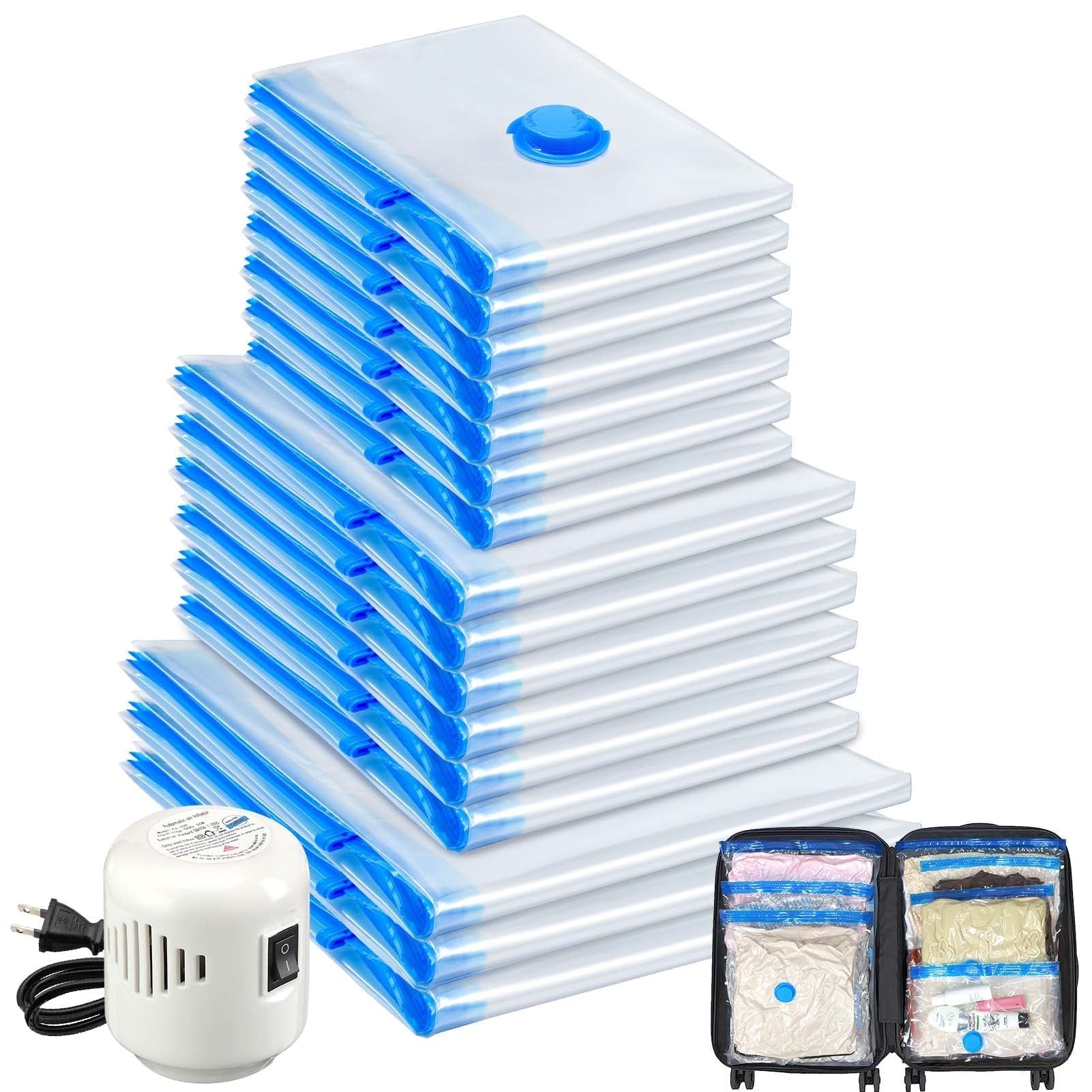 16pcs electric pump-Clear