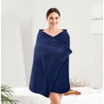 thumbnail image 6 of Utopia Towels 4 Pack Premium Bath Towels Set, 27 by 54 Inches, 100% Ring Spun Cotton 600GSM, Lightweight and Highly Absorbent Quick Drying Towels, Perfect for Daily Use, Navy, 6 of 9