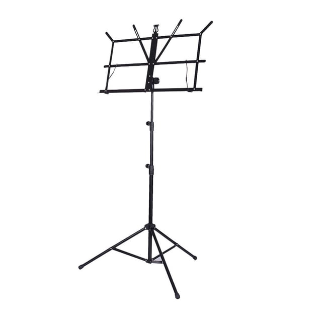 Soporte para partituras shamjiam Plegable Negro