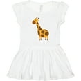 thumbnail image 3 of Inktastic Giraffe Jungle Zoo Animal Girls Toddler Dress, 3 of 5