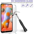 thumbnail image 4 of Vultic [3 Pack] Screen Protector for Samsung Galaxy A11 [Case Friendly], Tempered Glass Film Cover, 4 of 5