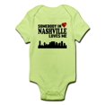 thumbnail image 1 of CafePress - Somebody In Nashville Loves Me Body Suit - Baby Light Bodysuit, 1 of 1