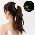 thumbnail image 1 of OOCA Chouchous Lumineux en Peluche pour Filles Bandeau Coloré pour Femmes Porte-Queue de Cheval Accessoires de Mode Élastiques, 1 of 7