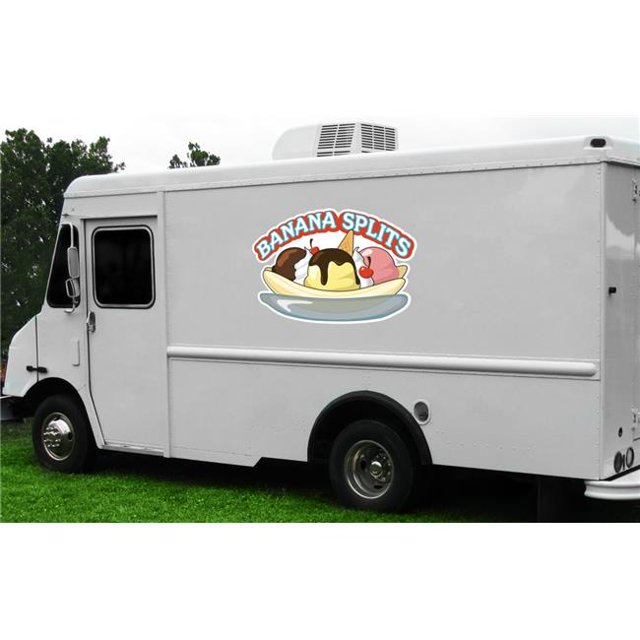 Sausage & Peppers Food Truck Menu Sticker Decal - 14" Vinyl For Concession Stands & Trucks