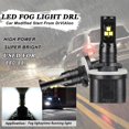 thumbnail image 3 of Gwong Autos 2pcs H1 H4 H7 H7 H11 Bombilla LED Super brillante 1600lms de aluminio de aluminio iluminación delantera Gwong 24010998, 3 of 6