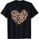 thumbnail image 1 of Playera de Mujer con Estampado de Corazones de Guepardos y Leopardos, 1 of 5