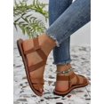 thumbnail image 2 of Women's Large Size Slip-on Comfortable & Lightweight Casual Flat Sandals For Spring/summer Outfit, 2 of 5