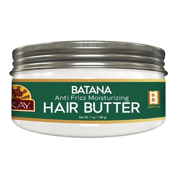 OKAY Batana Hair Butter with Shea & Coconut Oils, Deep Moisturizing Curl Defining Hair Cream, Frizz Control & Hydration for Natural Hair, Sulfate Paraben Silicone Free, 7 oz