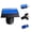 Blue, variant on DC 12V Illuminated LED Push Button Arcade Game Replacement Accessories Rectangular Button with Micro-switch, Red