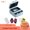 Standard Kit A(Compatible With iphone)-Blue, variant on HTVRONT H17 Phone Cases Heat Press - Automatic Vacuum Heat Press Machine for Phone Cases- Sublimation Press for Custom Phone Case, Badges, Coasters(Compatible with Iphone),Blue