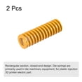 thumbnail image 3 of Unique Bargains Die Spring, 14mm OD 45mm Long 2 Pack Stamping Light Load Compression Yellow, 3 of 5