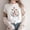 Multicolor, variant on qelini Easter Bunny Shirt for Women Crew Neck Short Sleeve Teen Bunny and Egg Print T-Shirt Casual Summer Top