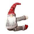thumbnail image 3 of Christmas Gnome Decoration under $5! kkbbma Christmas Gnome Tree Topper Decor, Festive Holiday Character Ornament, Curtain Tieback Decoration for Seasonal Decor, 3 of 9
