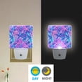 thumbnail image 2 of Yayeee LED Plug in Night Light for The Home with Auto Dusk to Dawn Light Sensors, 2 Pack, Purple Starfish Pattern, 2 of 6