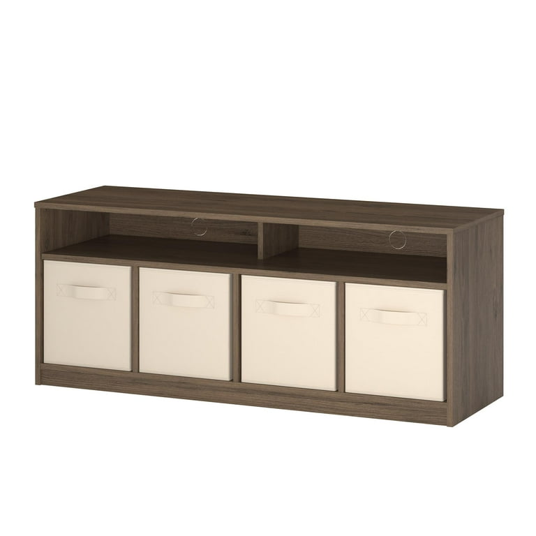 Mainstays 4 cube tv console for tvs up to 59 inch deals