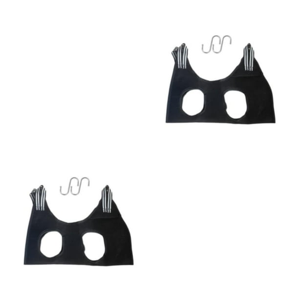 Hamaca para El cuidado de perros y gatos Greeniant cama colgante Negro METRO 2piezas